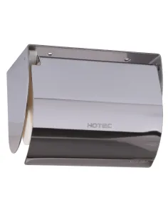 Тримач для туалетного паперу Hotec 16.621 Stainless Steel, з кришкою - 1