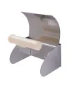 Тримач для туалетного паперу Hotec 16.621 Stainless Steel, з кришкою - 3