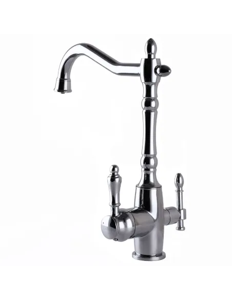 Смеситель для кухни с подключением к фильтру под осмос Globus Lux Lazer GLLR-1000 хром - 5