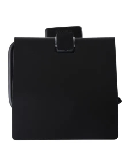 Держатель для туалетной бумаги из нержавеющей стали Globus Lux BQ9410 с крышкой - 2