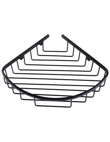 Полка для ванной угловая Globus Lux BS8499 черная, нержавеющая сталь - 3