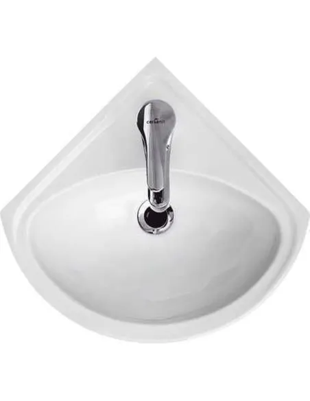 Умывальник Cersanit Sigma 35 угловой, с переливом - 2
