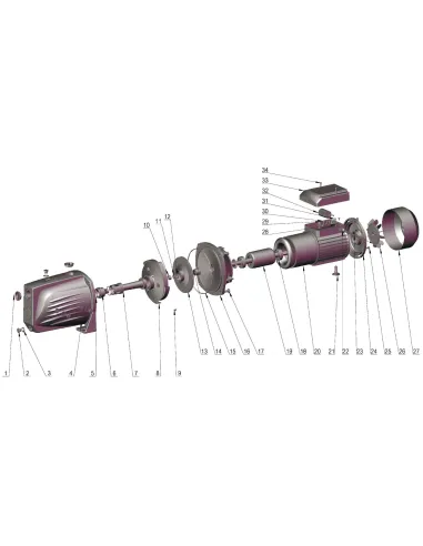 Центробежный поверхностный насос Optima Jet150 Prime, 1.5 кВт - 3