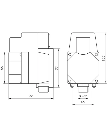 Насос для повышения давления Optima ECO 15-10 AUTO 50 Вт - 5