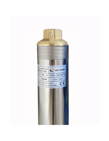 Центробежный глубинный насос Optima 3SDm 1.8/11 0.25 кВт, пульт, кабель 25 метров - 3