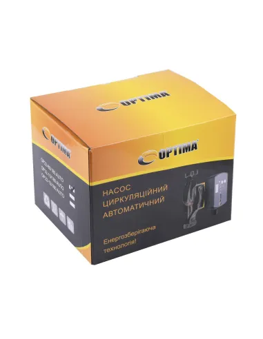 Циркуляционный насос Optima OP32-80 Auto 180 мм, с гайками - 4