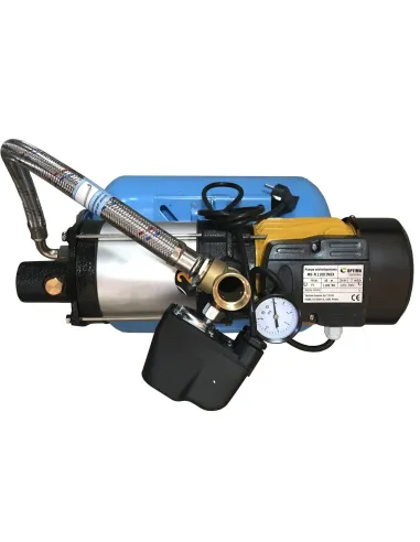 Насосна станція Optima MH-N1100 INOX-24 1.1 кВт, нержавіючий бак 24 літри - 2