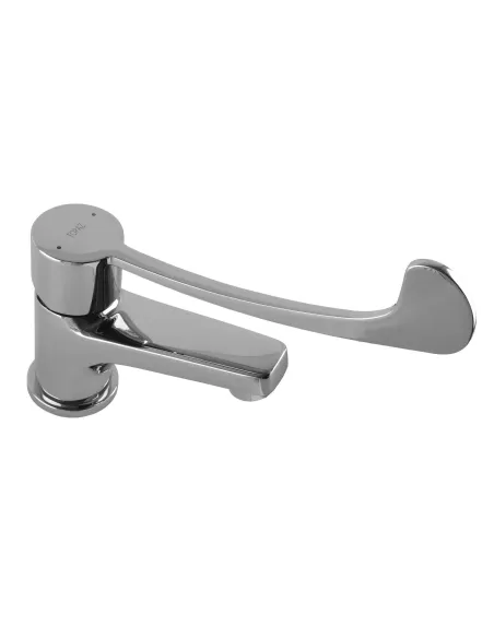 Змішувач для умивальника Topaz Clinic TCL-15011 латунь, хром - 5