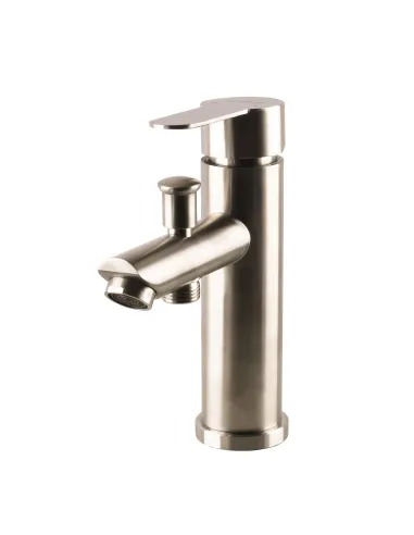 Змішувач для умивальника Globus Lux Alpen SBT1-106B з виходом для біде, нержавіюча сталь - 4