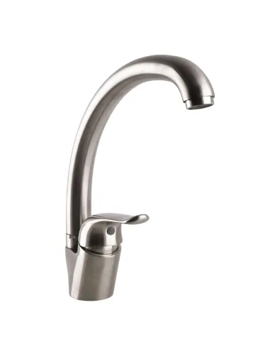 Змішувач для кухні Globus Lux Leon SL-203S нержавіюча сталь - 2