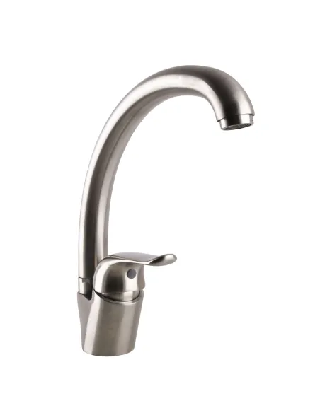 Змішувач для кухні Globus Lux Leon SL-203S нержавіюча сталь - 2