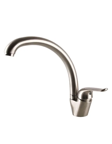 Змішувач для кухні Globus Lux Leon SL-203S нержавіюча сталь - 3