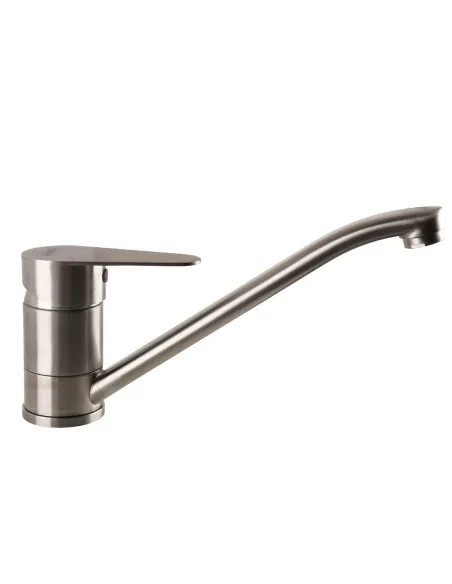 Змішувач для кухні Globus Lux Main SM-203 нержавіюча сталь, на гайці - 2