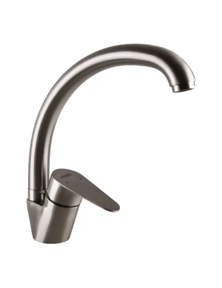 Змішувач для кухні Globus Lux Main SM-203S нержавіюча сталь, хром - 1