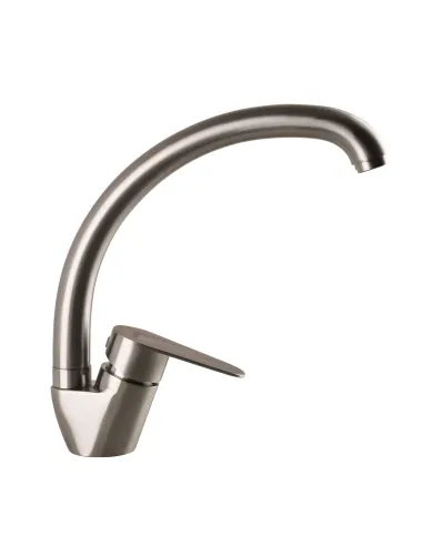 Змішувач для кухні Globus Lux Main SM-203S нержавіюча сталь, хром - 3