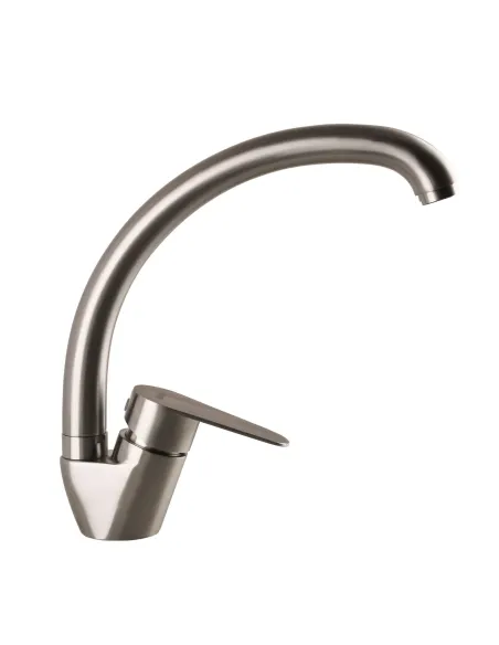 Змішувач для кухні Globus Lux Main SM-203S нержавіюча сталь, хром - 3