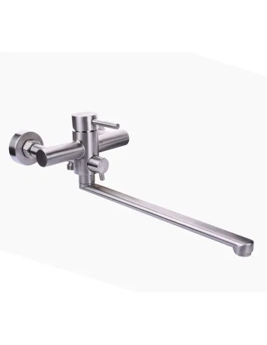 Смеситель для ванны с душем Globus Lux Alpen SUS-208, нержавеющая сталь - 2