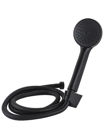 Змішувач для ванни Globus Lux Alpen SBT1-102NE-BB, нержавіюча сталь, чорний - 5