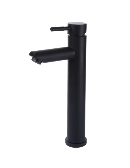 Змішувач для умивальника Globus Lux Alpen SBT1-201-BB, нержавіюча сталь, чорний - 1