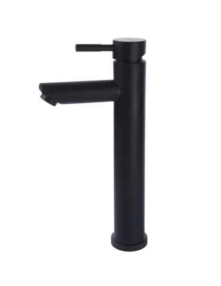 Змішувач для умивальника Globus Lux Alpen SBT1-201-BB, нержавіюча сталь, чорний - 3