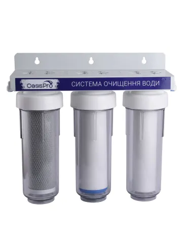 Фильтр для очистки воды OasisPro BSL303 проточного типа, 3 степени очистки - 5