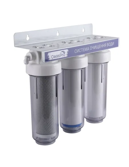 Фильтр для очистки воды OasisPro BSL303 проточного типа, 3 степени очистки - 6