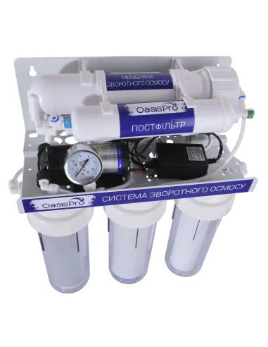 Фильтр обратного осмоса OasisPro BSL03-RO-75 с насосом - 6