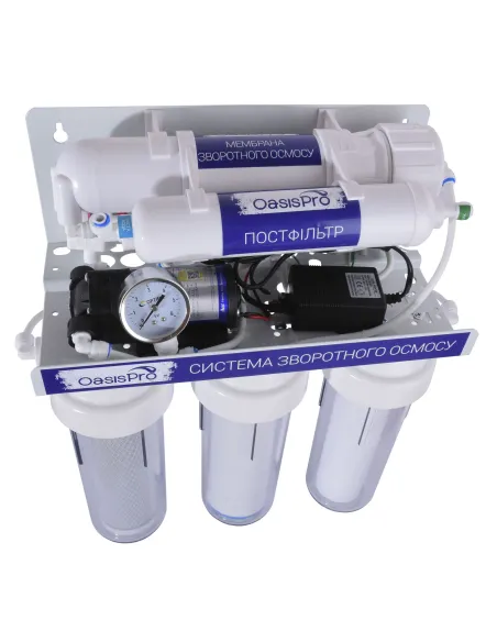 Фильтр обратного осмоса OasisPro BSL03-RO-75 с насосом - 6
