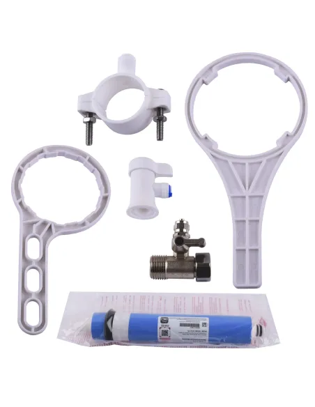 Фільтр зворотного осмосу OasisPro BSL02M-RO-75 з насосом, з мінералізатором, цифрове керування - 10