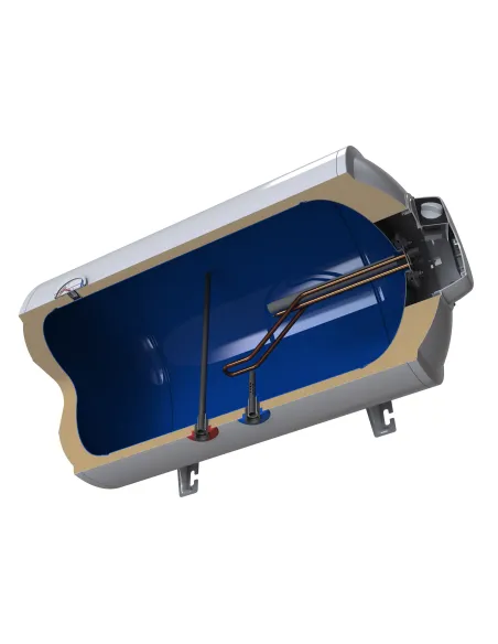 Бойлер Leov LH 80 l, горизонтальний - 4