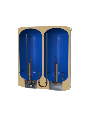 Бойлер Leov LV Flat ER 100 l, вертикальный, плоский - 4