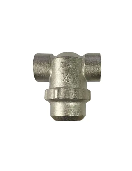 Фільтр грубого очищення Solomon TD1052, 1/2 дюйма, хром, з відстійником - 1