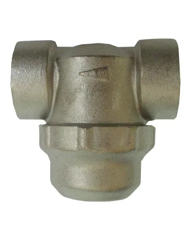 Фільтр грубого очищення Solomon TD1052, 1/2 дюйма, хром, з відстійником - 4