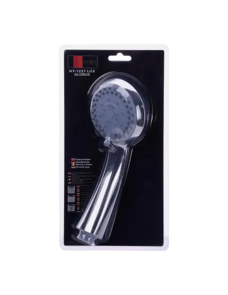Лійка для душу Globus Lux Fit HY1227 Lux гідромасажна, чотирьох позиційна, блістер - 2