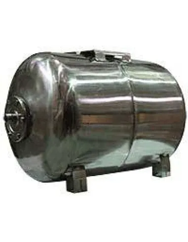 Гидроаккумулятор для воды из нержавеющей стали Cristal 24 литра, горизонтальный - 4