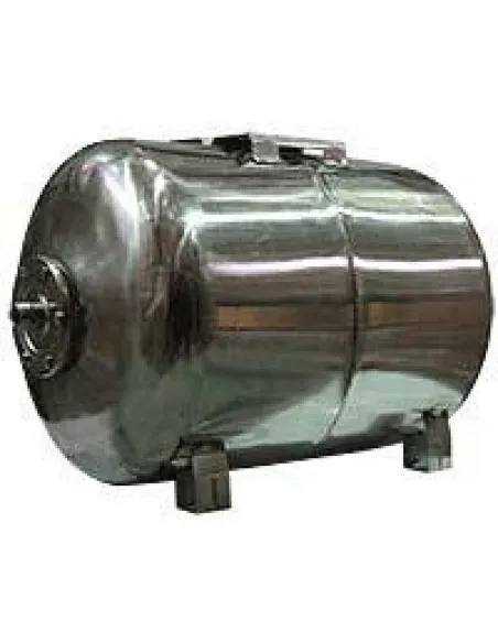 Гидроаккумулятор для воды из нержавеющей стали Cristal 24 литра, горизонтальный - 4