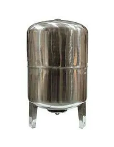 Гидроаккумулятор для воды вертикальный Volks Pumpe 100 литров, нержавеющая сталь - 1