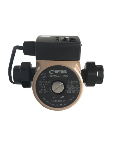 Циркуляційний насос Optima OP25-40 130 мм з гайками - 4