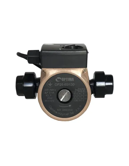 Циркуляционный насос Optima OP25-60 130 мм, с гайками - 4