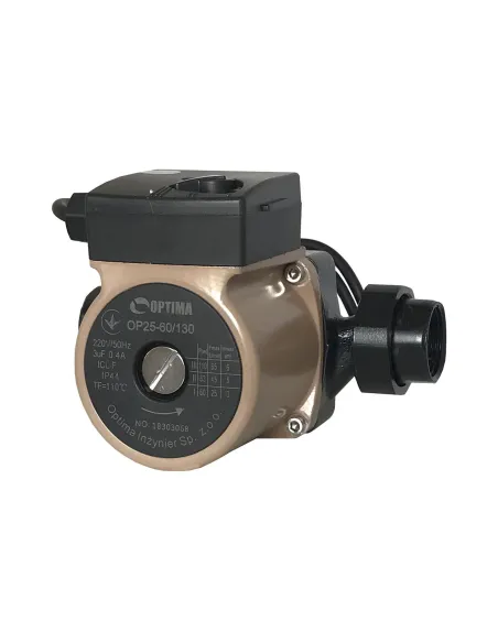 Циркуляционный насос Optima OP25-60 130 мм, с гайками - 5