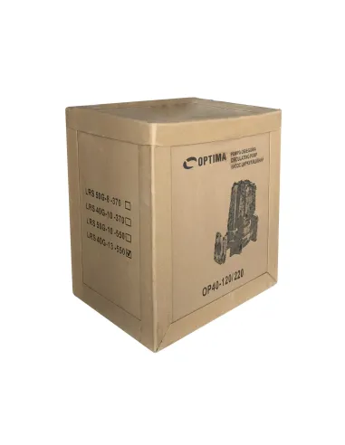 Циркуляційний насос Optima OP40-120 220 мм, з гайками - 3