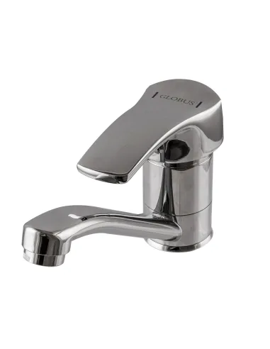 Смеситель для раковины в ванной Globus Lux Queensland GLQU-0203M поворотный гусак 150 мм - 2