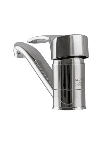 Смеситель для раковины в ванной Globus Lux Queensland GLQU-0203M поворотный гусак 150 мм - 3