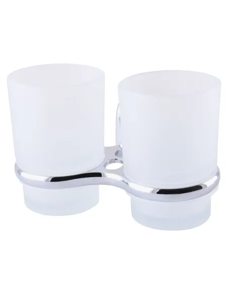 Склянка Perfect Sanitary Appliances RM 1801 (подвійний, світлий, фігурний) - 2 Склянка Perfect Sanitary Appliances RM 1801 (подвійний, світлий, фігурний) - 2