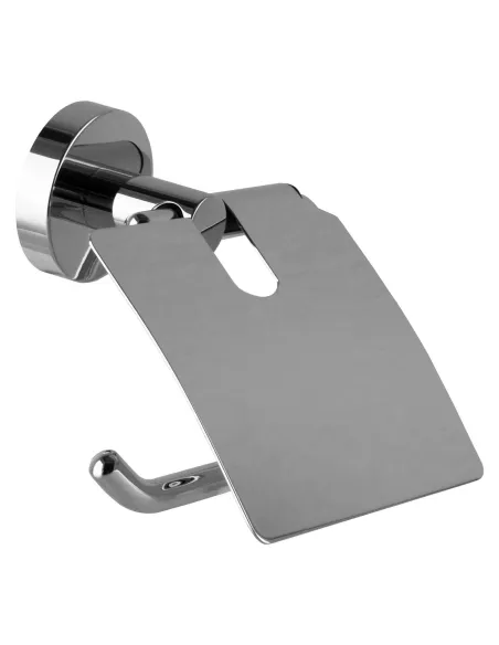 Держатель для туалетной бумаги Perfect Sanitary Appliances SP 8126 скоба, с крышкой, латунь - 1