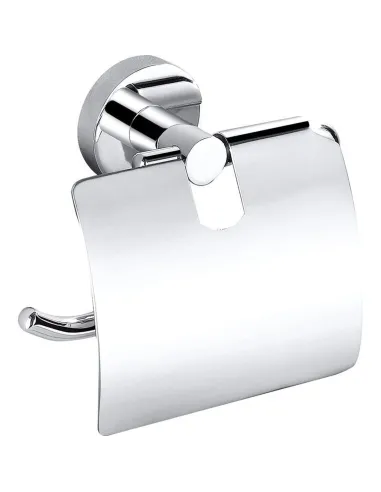 Держатель для туалетной бумаги Perfect Sanitary Appliances SP 8126 скоба, с крышкой, латунь - 2