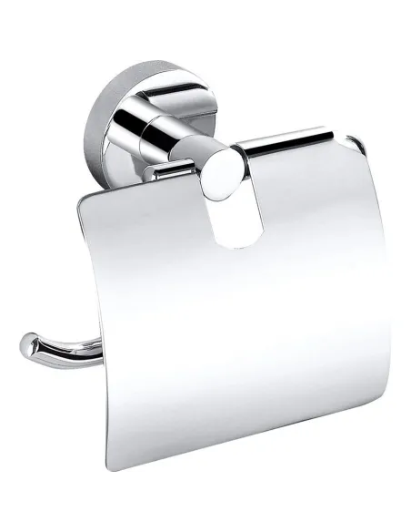 Держатель для туалетной бумаги Perfect Sanitary Appliances SP 8126 скоба, с крышкой, латунь - 2