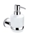 Дозатор для жидкого мыла Perfect Sanitary Appliances SP 8133 навесной, стекло, металлический, латунь - 2