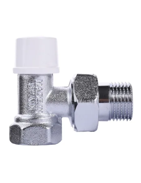 Кран для радіатора Arco 507005, з накидною гайкою, ущільнювачем, 1/2 дюйми, кутовий, під ключ - 1