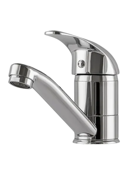 Змішувач для умивальника Ecomix Energo E-GEZ-203M (15 см, гайка) - 3